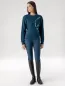 Preview: Equiline Legion Blue Damen Sweatshirt mit Rundhalsausschnitt