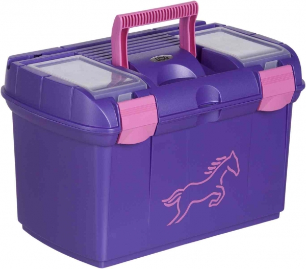 USG Putzbox metallic violett/fuchsia Beschläge