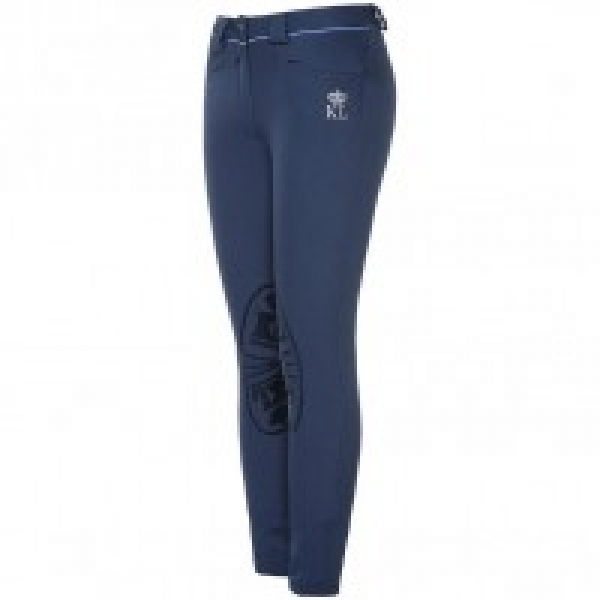 Damen Reithose Silikon Kniebesatz KLKessi blue ensign von Kingsland